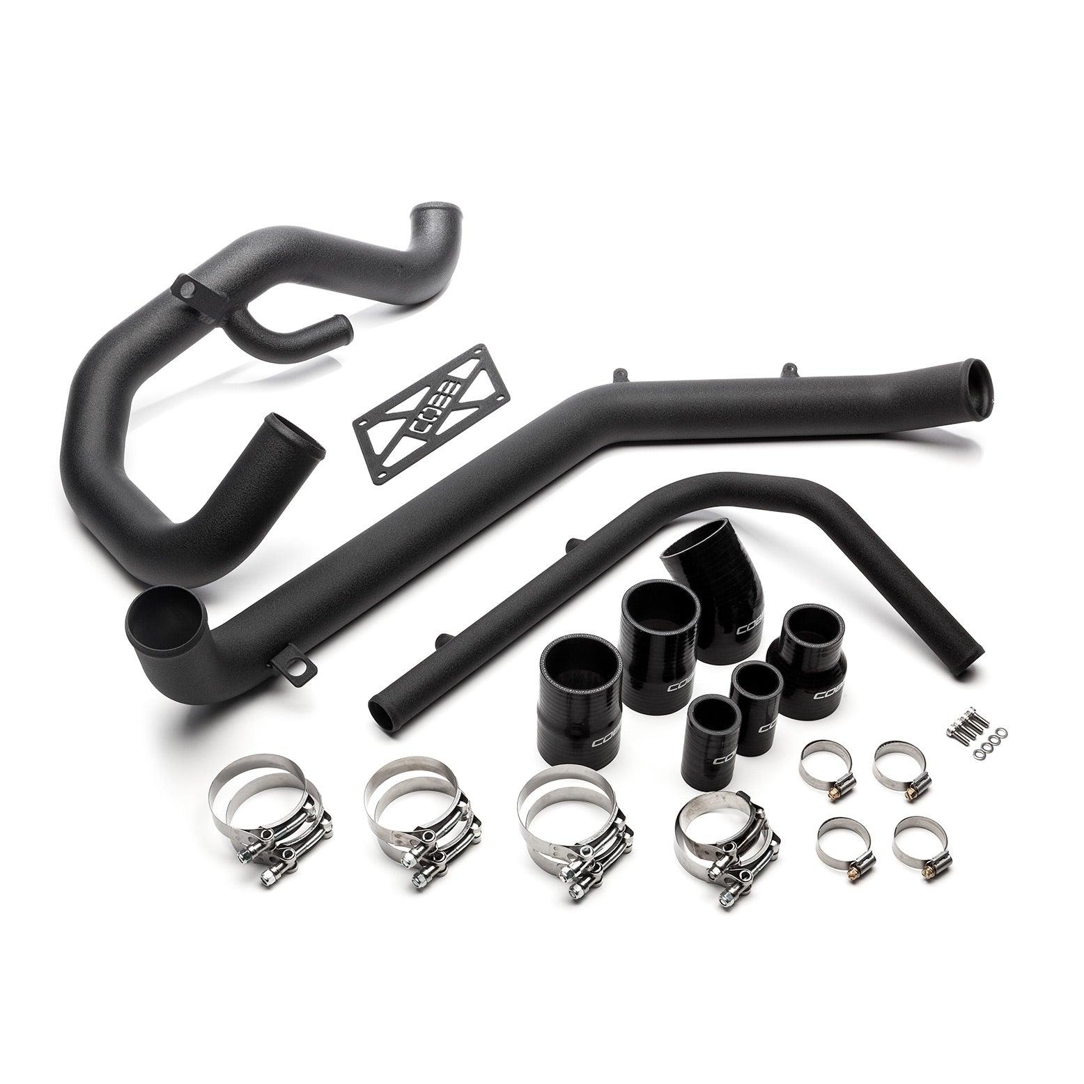 Cobb Mitsubishi Evo X Stealth Black Intercooler Hard Pipe Kit - GUMOTORSPORT