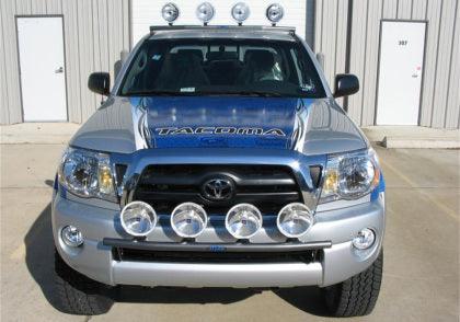 N-Fab Light Bar 05-11 Toyota Tacoma - Tex. Black - Light Tabs - GUMOTORSPORT