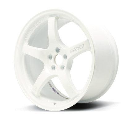 Gram Lights 57CR 17x9 +38 5x100 Ceramic White Pearl Wheel - GUMOTORSPORT