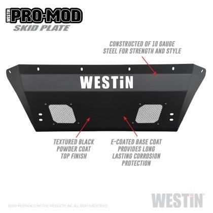 Westin 16-21 Toyota Tacoma Pro-Mod Skid Plate - GUMOTORSPORT