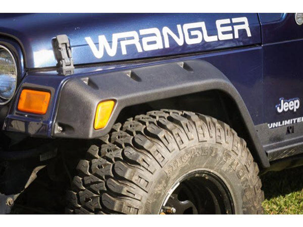 Rugged Ridge 4-Piece Fender Flare Kit 4.75-In 97-06 Jeep Wrangler - GUMOTORSPORT