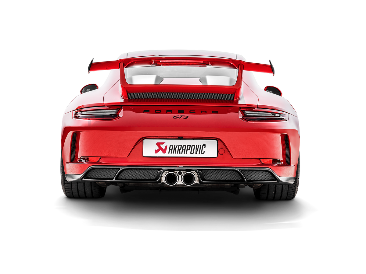 Akrapovic 2018 - 2019 Porsche 911 GT3 (991.2) Rear Carbon Fiber Diffus ...
