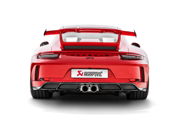 Akrapovic 2018 - 2019 Porsche 911 GT3 (991.2) Rear Carbon Fiber Diffuser - Matte