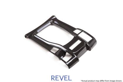 Revel GT Dry Carbon Shifter Panel Cover 17-21 Honda Civic Type-R - 1 Piece - GUMOTORSPORT
