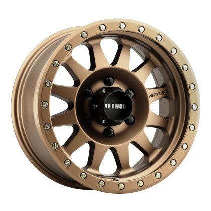 Method MR304 Double Standard 17x8.5 0mm Offset 6x5.5 108mm CB Method Bronze Wheel - GUMOTORSPORT
