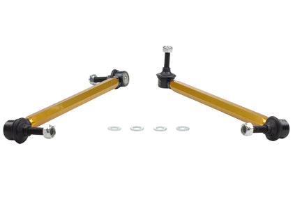 Whiteline 06/05+ Ford Focus LS / 05/09+ Mazda 3 BK Front Swaybar Link Kit H/Duty Adj Steel Ball - GUMOTORSPORT