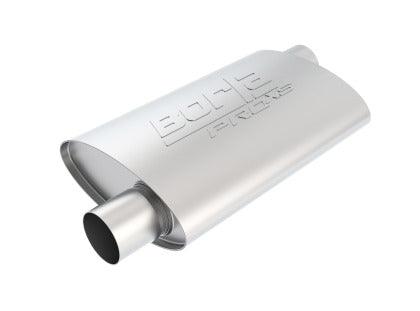 Borla Universal Pro-XS Muffler - Offset/Offset Oval 2.5in - GUMOTORSPORT