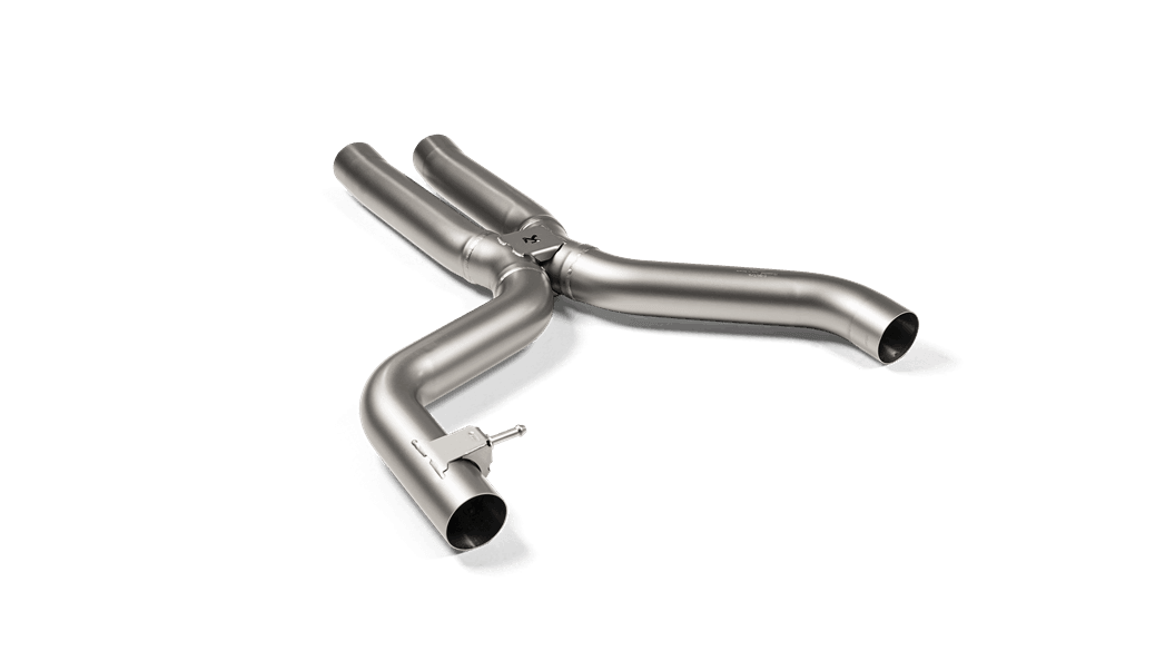 Akrapovic 2021 + BMW M3 (G80) Evolution Short Link Pipe Set w/o Resonator (Titanium) - GUMOTORSPORT