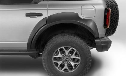 Bushwacker 2021+ Ford Bronco 4-Door Extend-A-Flares 4pc - Black - GUMOTORSPORT