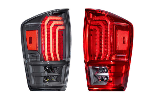 Morimoto Toyota Tacoma ( 2016 - 2023 ): XB LED Tail Lights ( Clear / Red )