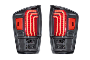 Morimoto Toyota Tacoma ( 2016 - 2023 ): XB LED Tail Lights ( Clear / Red )