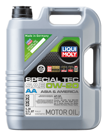 LIQUI MOLY 5L Special Tec AA Motor Oil 0W20 - GUMOTORSPORT