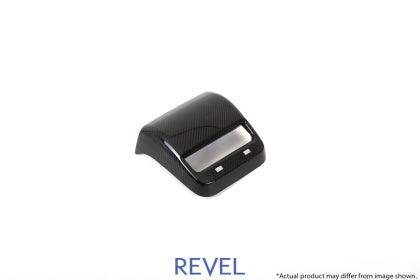 Revel GT Dry Carbon Rear A/C Panel Cover Tesla Model 3 - 1 Piece - GUMOTORSPORT