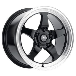 Forgestar D5 17x10 / 5x120 BP / ET45 / 7.3in BS Gloss Black Wheel - GUMOTORSPORT