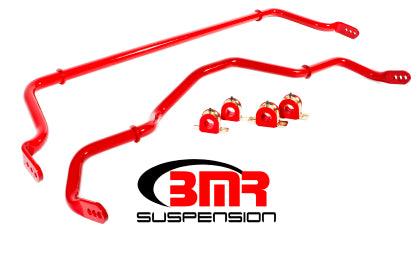 BMR 16-20 6th Gen Camaro Front & Rear Sway Bar Kit w/ Bushings - Red - GUMOTORSPORT