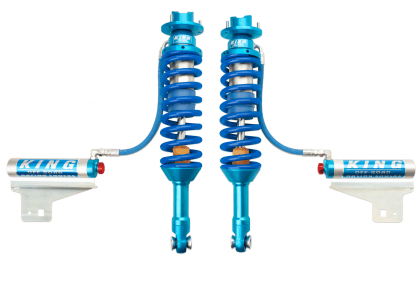 King Shocks 10-14 Ford F150 Raptor 4WD Front 3.0 Dia Remote Reservoir Coilover w/Adjuster (Pair) - GUMOTORSPORT