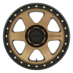 Method MR310 Con6 17x8.5 0mm Offset 6x5.5 106.25mm CB Method Bronze/Black Street Loc Wheel