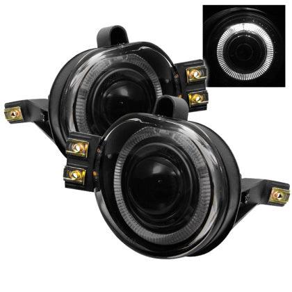 Spyder DODGE RAM 1500 2002-2005 Halo Projector Fog Lights w/swch Smke FL-P-DRAM02-HL-SM - GUMOTORSPORT