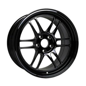 Enkei RPF1 18x9.5 5x114.3 15mm Offset 73mm Bore Gloss Black Wheel - GUMOTORSPORT