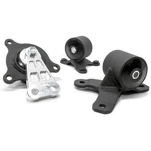 Innovative 02-05 Civic K-Series Black Steel Mounts 95A Bushings (Not K24 Trans) - GUMOTORSPORT