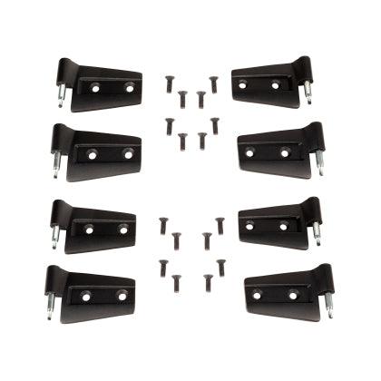 Rugged Ridge 07-18 Jeep Wrangler JK 4-Door Door Hinge Kit - GUMOTORSPORT