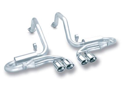 Borla 1997-2004 Chevrolet Corvette Cat-Back Exhaust System S-Type Classic Part # 140039 - GUMOTORSPORT