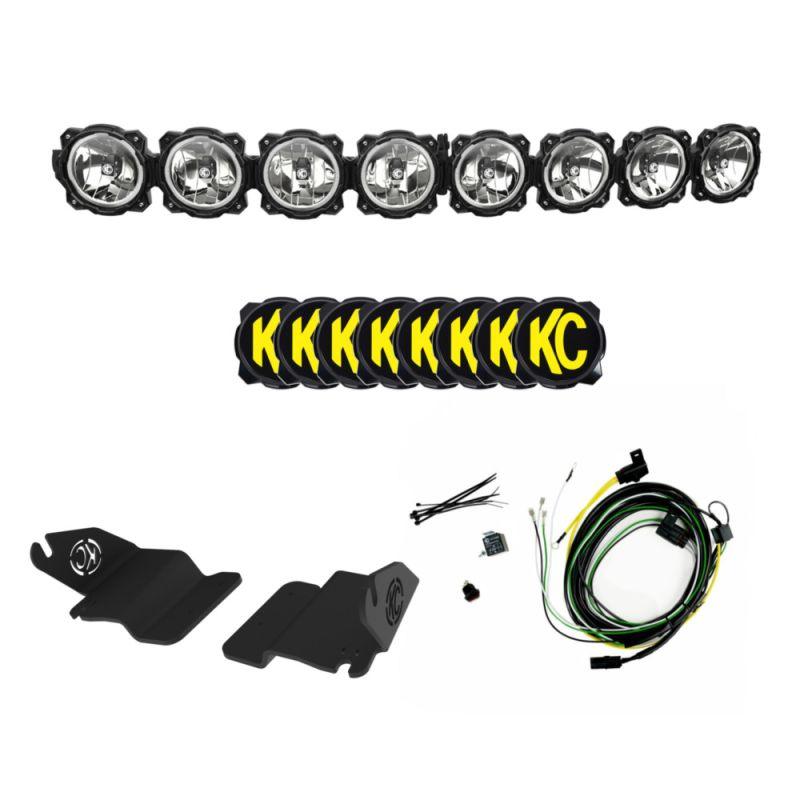 KC HiLiTES 2021+ Ford Bronco Gravity LED Pro6 50in Light Bar Kit - GUMOTORSPORT