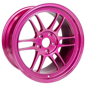 Enkei RPF1 18x9.5 5x114.3 38mm Offset 73mm Center Bore Magenta Wheel - GUMOTORSPORT