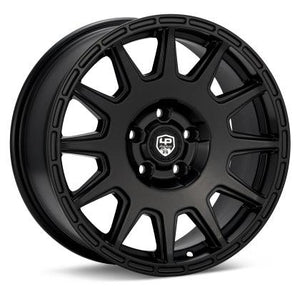 LP Aventure LP1 17x7.5 5x100 ET35 Matte Black Wheel - GUMOTORSPORT