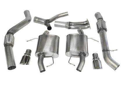 Corsa 2007 - 2012 BMW 335i Touring E91 Polished Sport Cat-Back Exhaust - GUMOTORSPORT