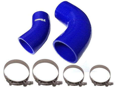 Torque Solution IC Boost Tubes (Blue): Mazdaspeed 3 2007-2013 - GUMOTORSPORT