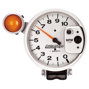 Autometer 5 inch 10,000 RPM Shift Lite Pedestal Tachometer Auto Gage - GUMOTORSPORT