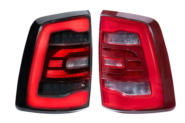 GTR Lighting Dodge Ram ( 2009 - 2018 ): Carbide LED Tail Lights