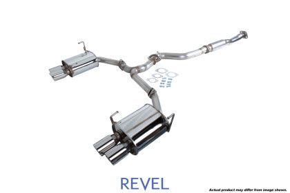 Revel Medallion Touring-S Catback Exhaust - Dual Muffler/ Quad Tip 15-17 Subaru Impreza WRX / Sti - GUMOTORSPORT