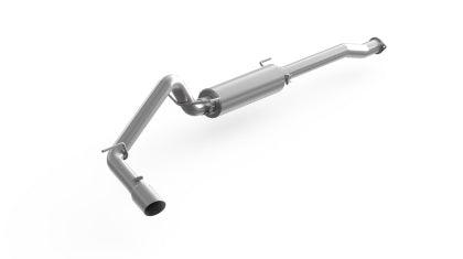 MBRP 2016 - 2021 Toyota Tacoma 3.5L Cat Back Single Side Exit T409 Exhaust System - GUMOTORSPORT