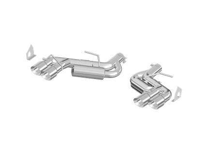 MBRP 3" Dual Axle Back, Quad Tips, Aluminized, Chevy Camaro SS & ZL1 6.2L 2016 - 2022 - GUMOTORSPORT