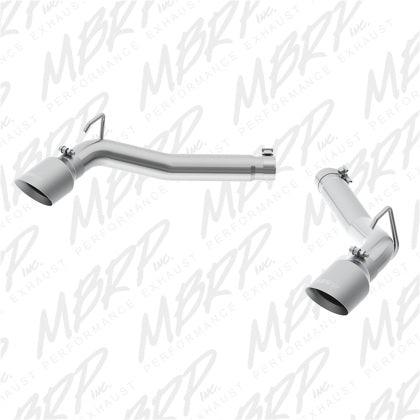 MBRP 2010-2015 Chevrolet Camaro V6 3.6L 3in Alum Axle Back Muffler Delete - GUMOTORSPORT