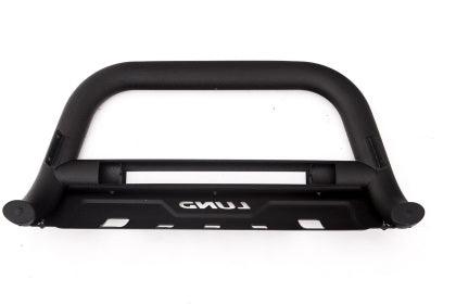 Lund 04-18 Ford F-150 (Excl. Heritage) Bull Bar w/Light & Wiring - Black - GUMOTORSPORT