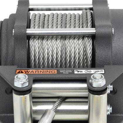 Superwinch 3500 LBS 12 VDC 13/64in x 50ft Steel Rope Terra 35 Winch - GUMOTORSPORT