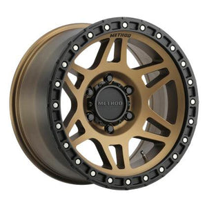 Method MR312 17x8.5 0mm Offset 6x5.5 106.25mm CB Method Bronze/Black Street Loc Wheel - GUMOTORSPORT