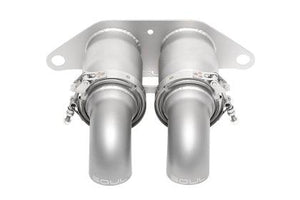 SOUL 14-19 Porsche 991.1 / 991.2 GT3 Bolt-On Resonated Turn Down Exhaust Tips - GUMOTORSPORT