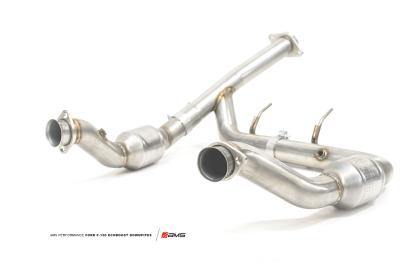 AMS Performance 2015+ Ford F-150 3.5L Ecoboost (Excl Raptor) Federal EPA Compliant Catted Downpipe - GUMOTORSPORT
