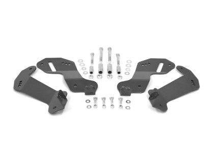 MaxTrac 07-18 Jeep Wrangler JK 2WD/4WD Front Caster Correction Brackets (0-4.5in Lift) - GUMOTORSPORT