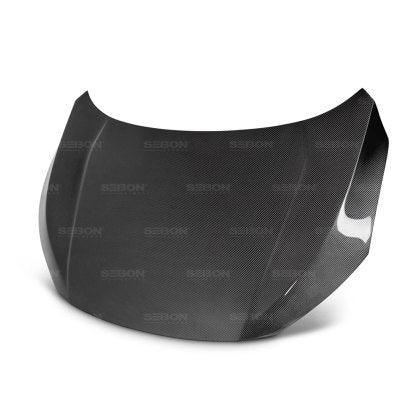 Seibon 2016 - 2020 Honda Civic Coupe/Sedan/Hatchback OEM Style Carbon Fiber Hood - GUMOTORSPORT