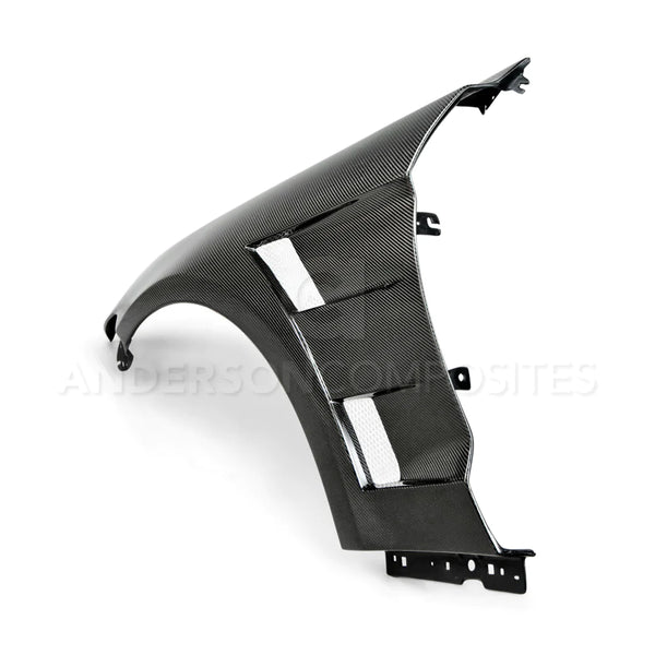 Anderson Composites 2015 - 2017 Ford Mustang Type-AT Carbon Fenders (0.4in Wider) - GUMOTORSPORT