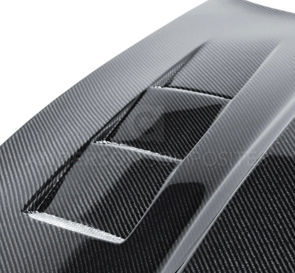 Anderson Composites 2010 - 2015 Chevy Camaro TS-style Carbon Fiber Hood - GUMOTORSPORT