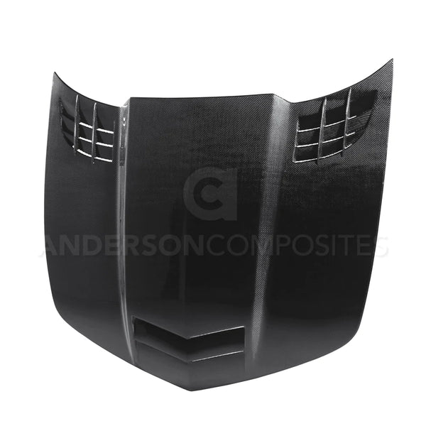 Anderson Composites 2010 - 2015 Chevy Camaro TTII-Style Carbon Fiber Hood - GUMOTORSPORT