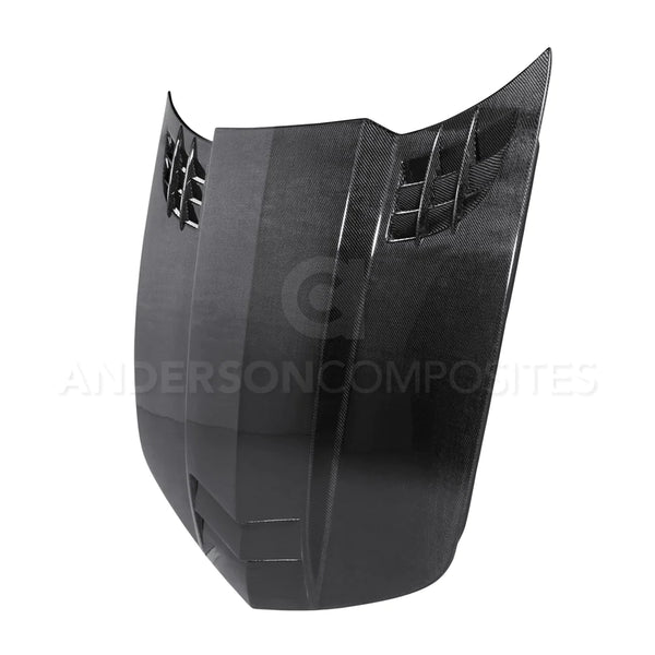 Anderson Composites 2010 - 2015 Chevy Camaro TTII-Style Carbon Fiber Hood - GUMOTORSPORT