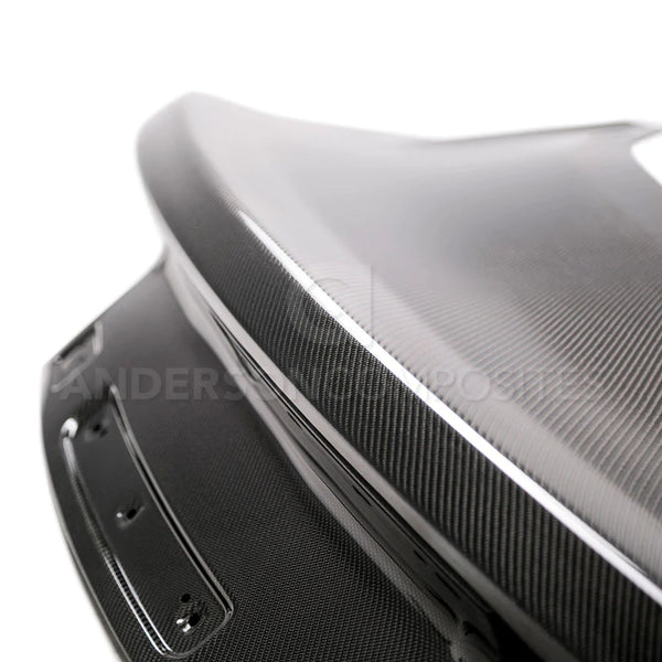 Anderson Composites 2015 - 2022 Ford Mustang Type-OE Double Sided Carbon Fiber Decklid - GUMOTORSPORT