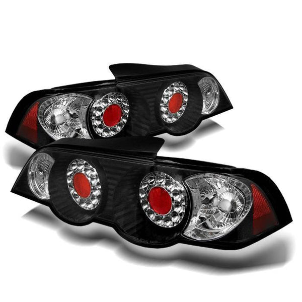 Spyder Acura RSX 02-04 LED Tail Lights Black ALT-YD-ARSX02-LED-BK - GUMOTORSPORT